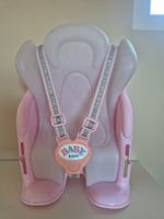 Baby Born Puppen-Fahrradsitz rosa gebraucht