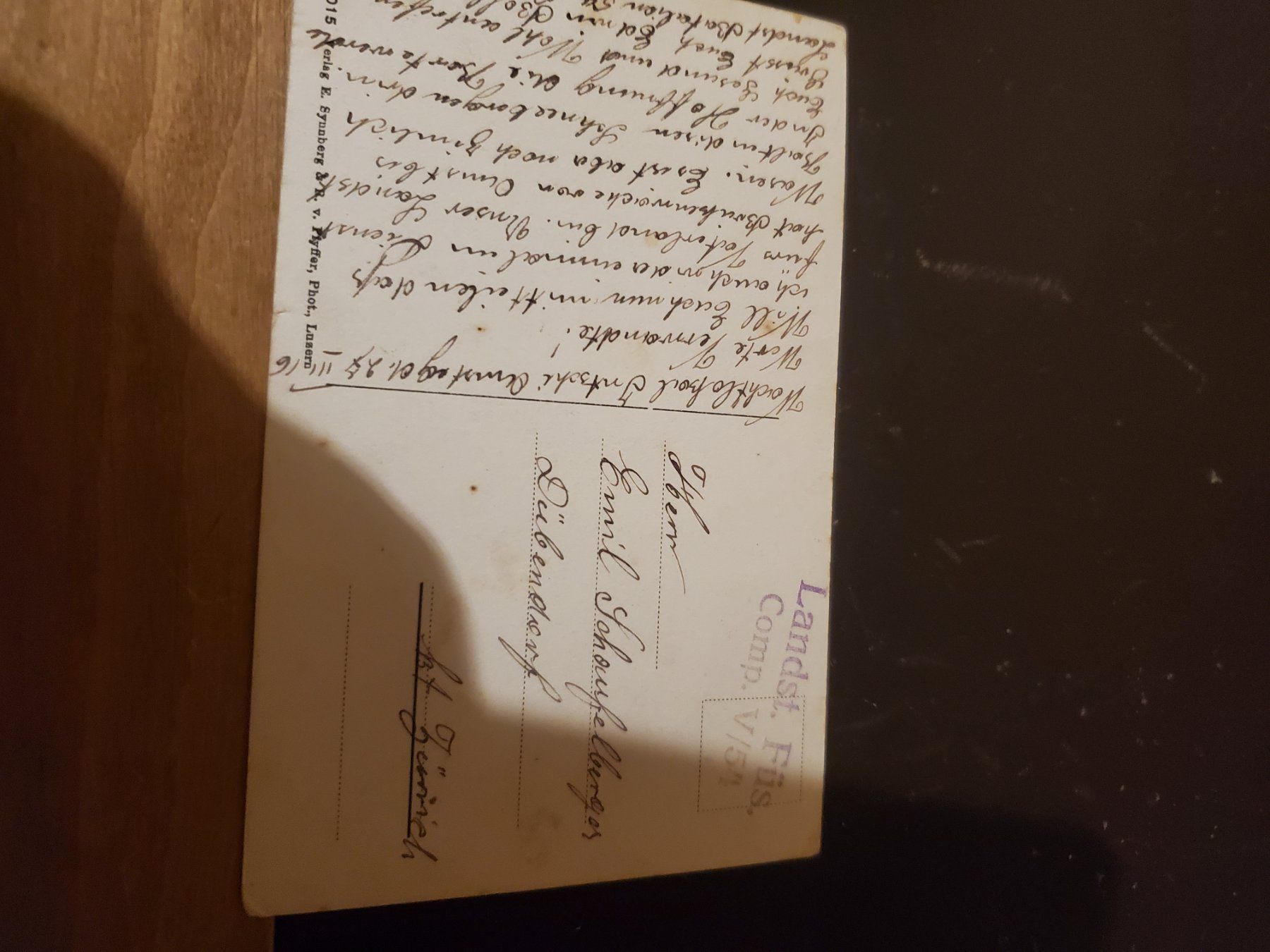 Cartoline postali: Antike Postkarte Amsteg – Usato da Appenzell-Steinegg venduto da lichs 1
