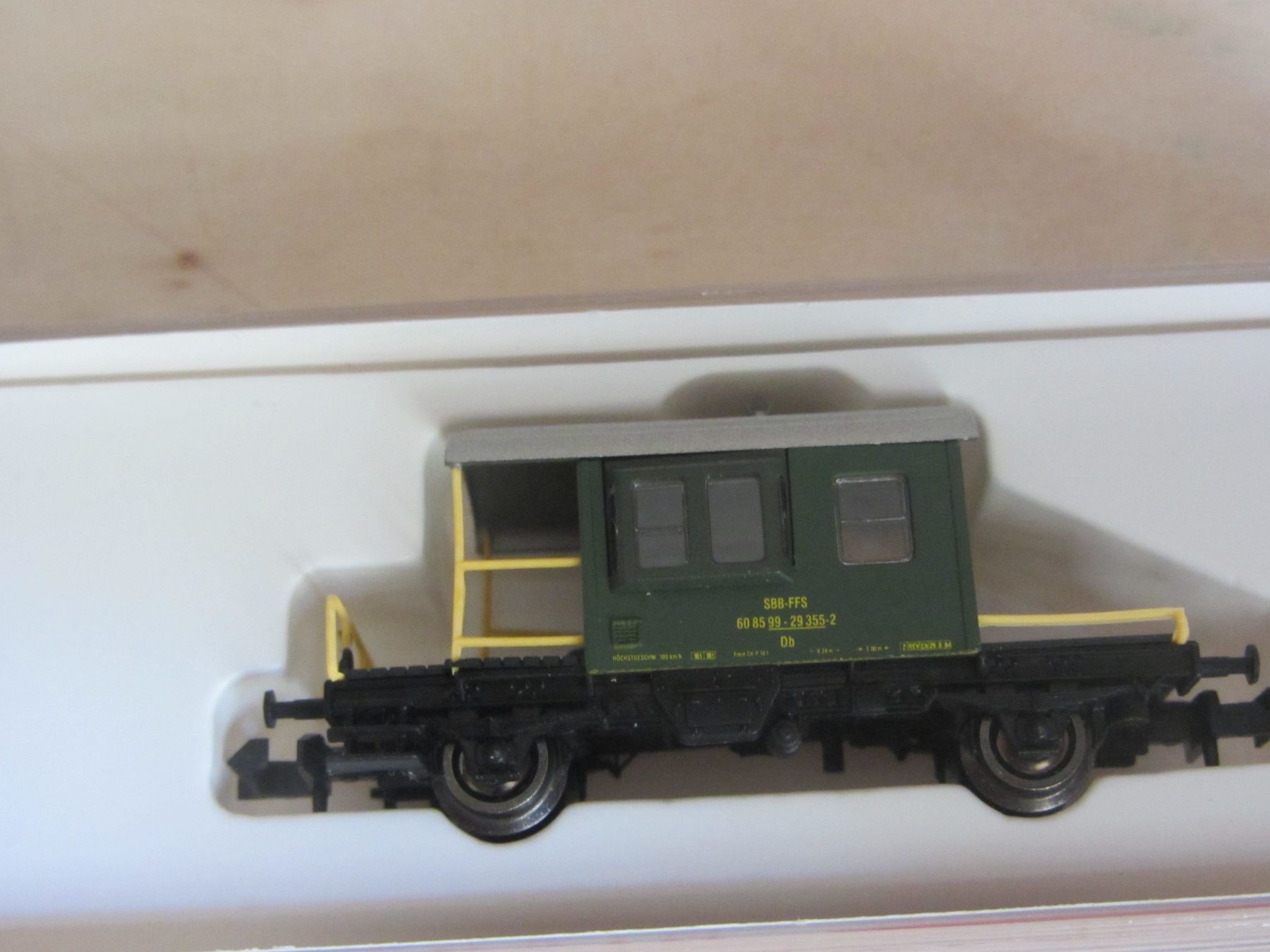 Hobbytrain Modellini di ferrovie: Wagon fourgon "sputnik" SBB-CFF, Hobbytrain, N – Nuovo (secondo la descrizione) da Lausanne venduto da philachy10 1