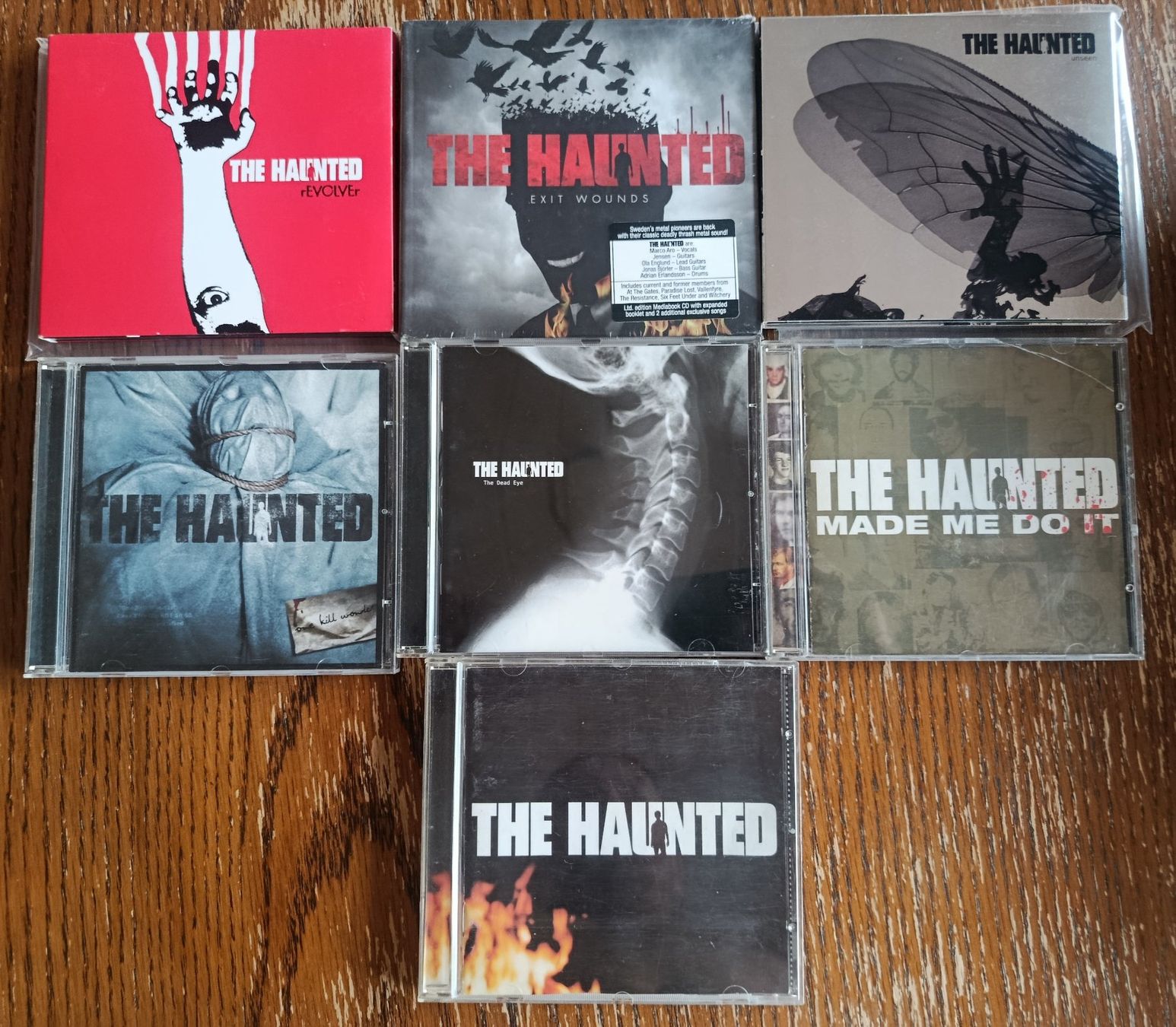 CD: Lot de 7 cds The Haunted – Usato da Gingins venduto da Demonseed