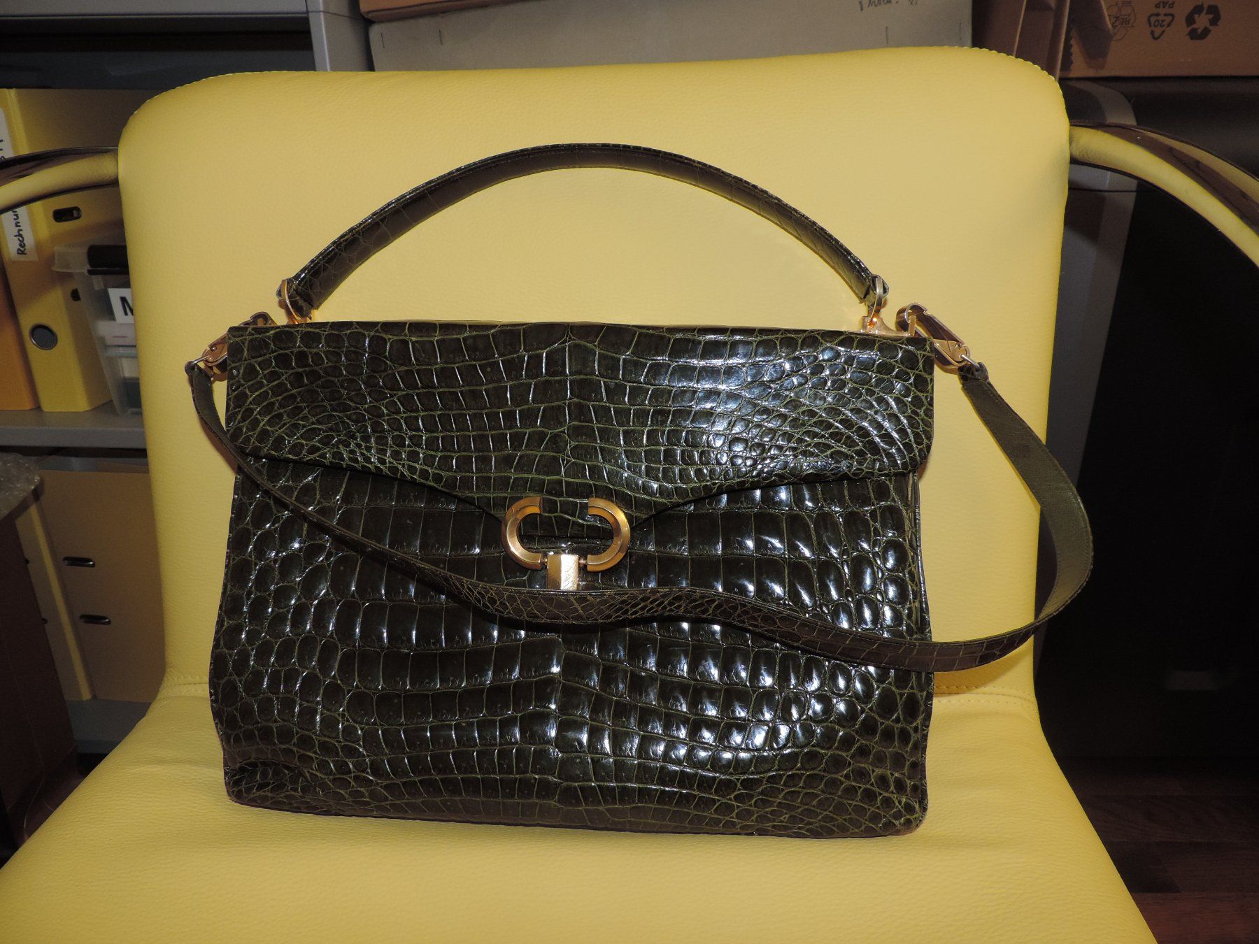 Borse da donna: Luxus Krokoleder Tasche Vintage – Usato da Menziken venduto da Feh 1