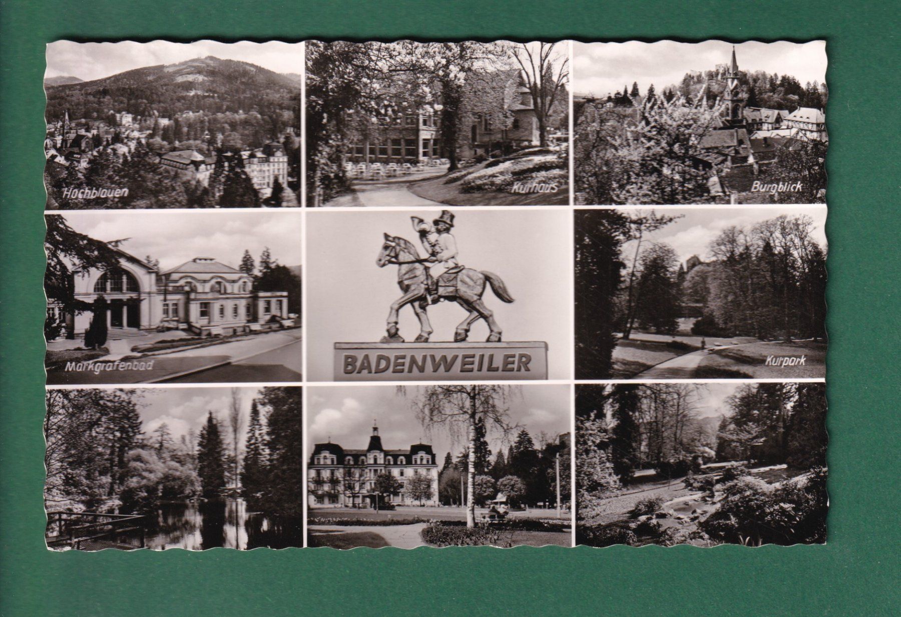 Ansichtskarten: BADENWEILER - 9 Bilder – Gebraucht aus Pully von nicecards-shop