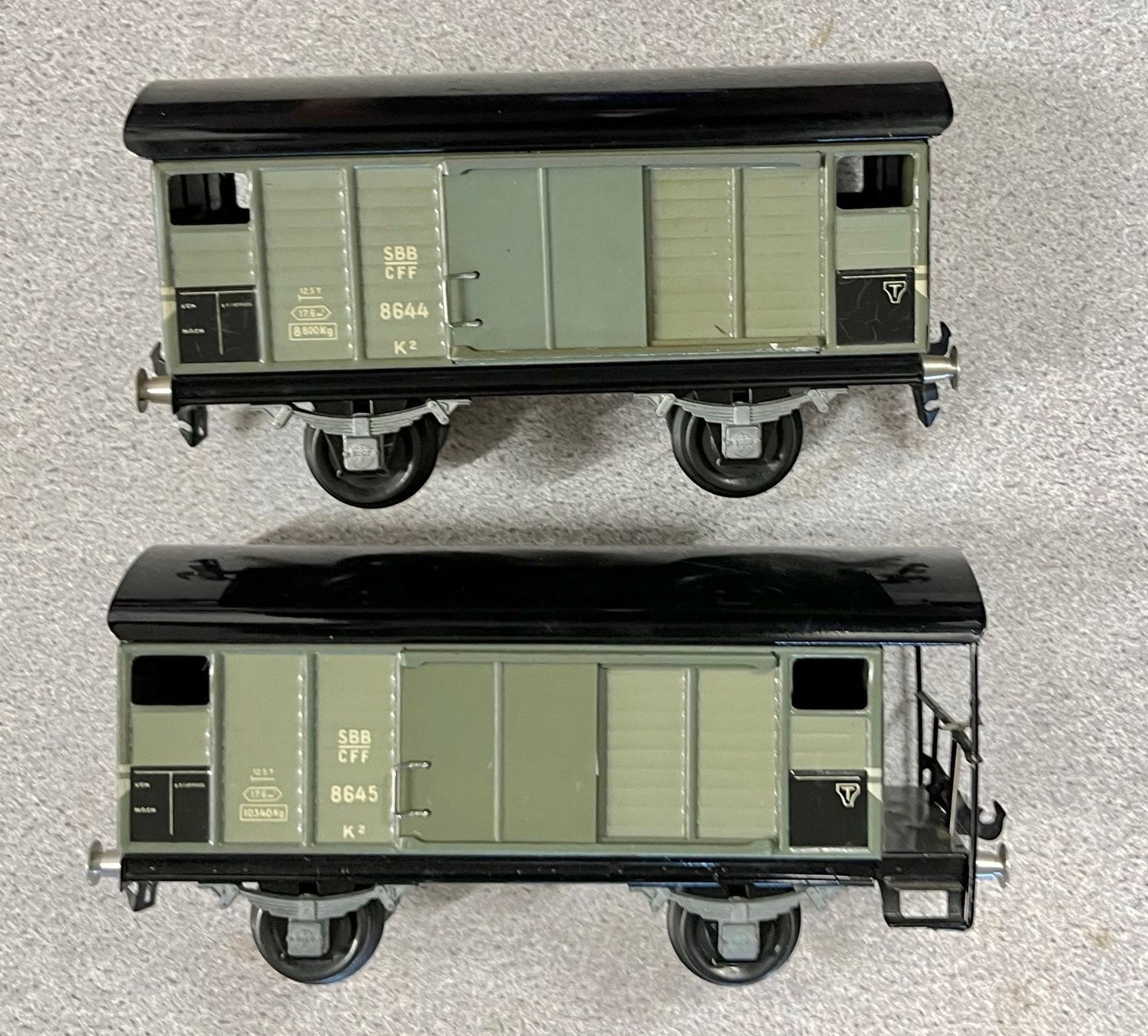 Buco Modellini di ferrovie: BUCO  Bucherer  2 Wagen Spur 0 – Usato da Bleiken venduto da hbw45 2