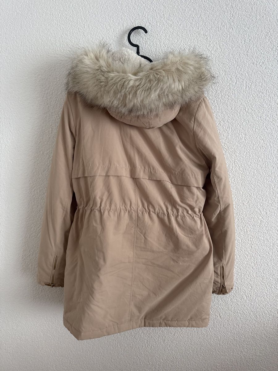 Mäntel: Wintermantel mit Kapuze, beige, Gr. M – Gebraucht aus Burgdorf von Lou-123 1
