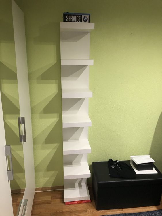 ÉTAGÈRE IKEA LACK BLANC DRESSING SNEAKERS (D'occasion) à Genève pour ...