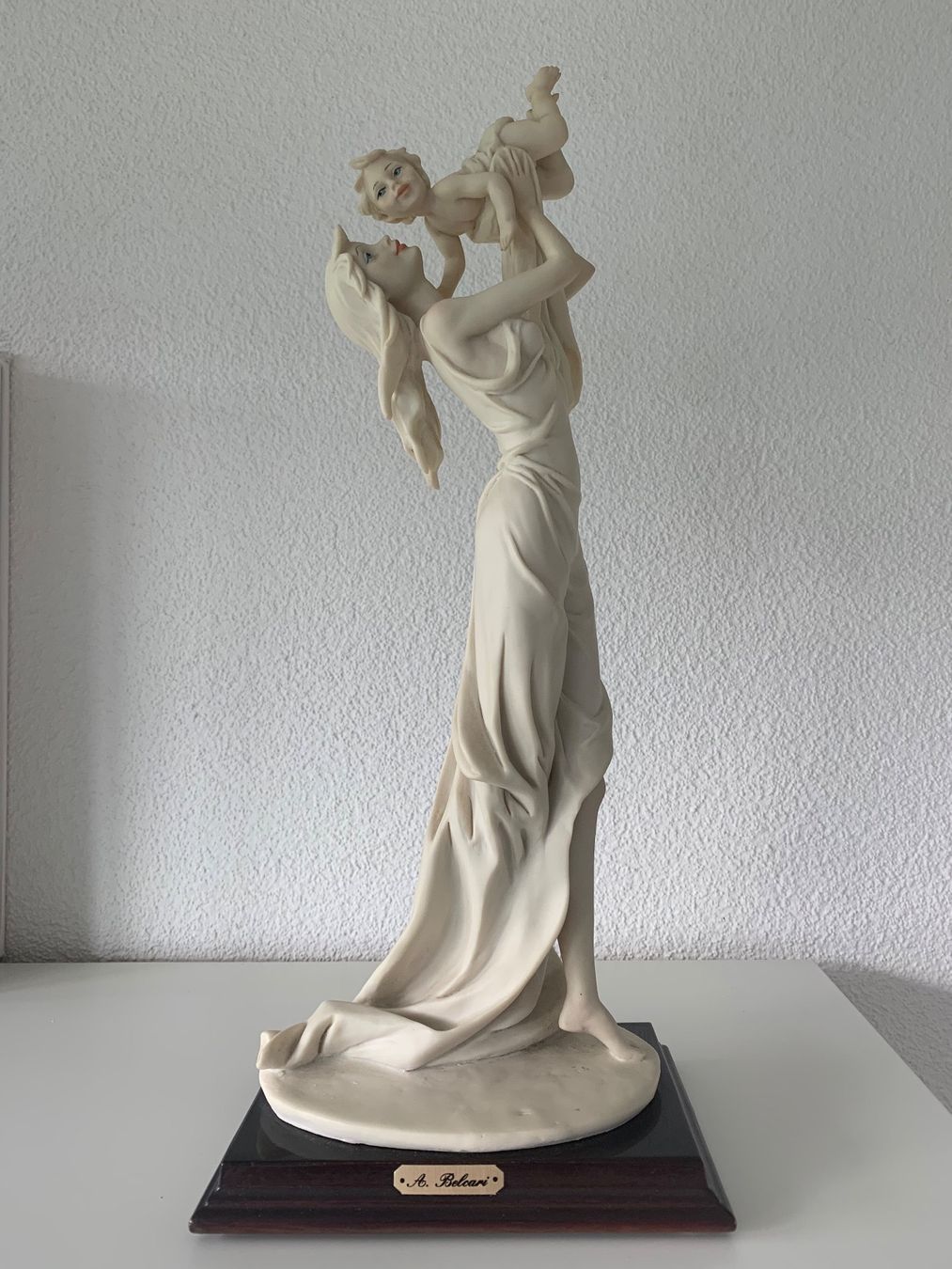 Statuette: A. Belcari Mutter und Kind Figure - KEIN VERSAND – Usato da Zürich venduto da diva1972 1