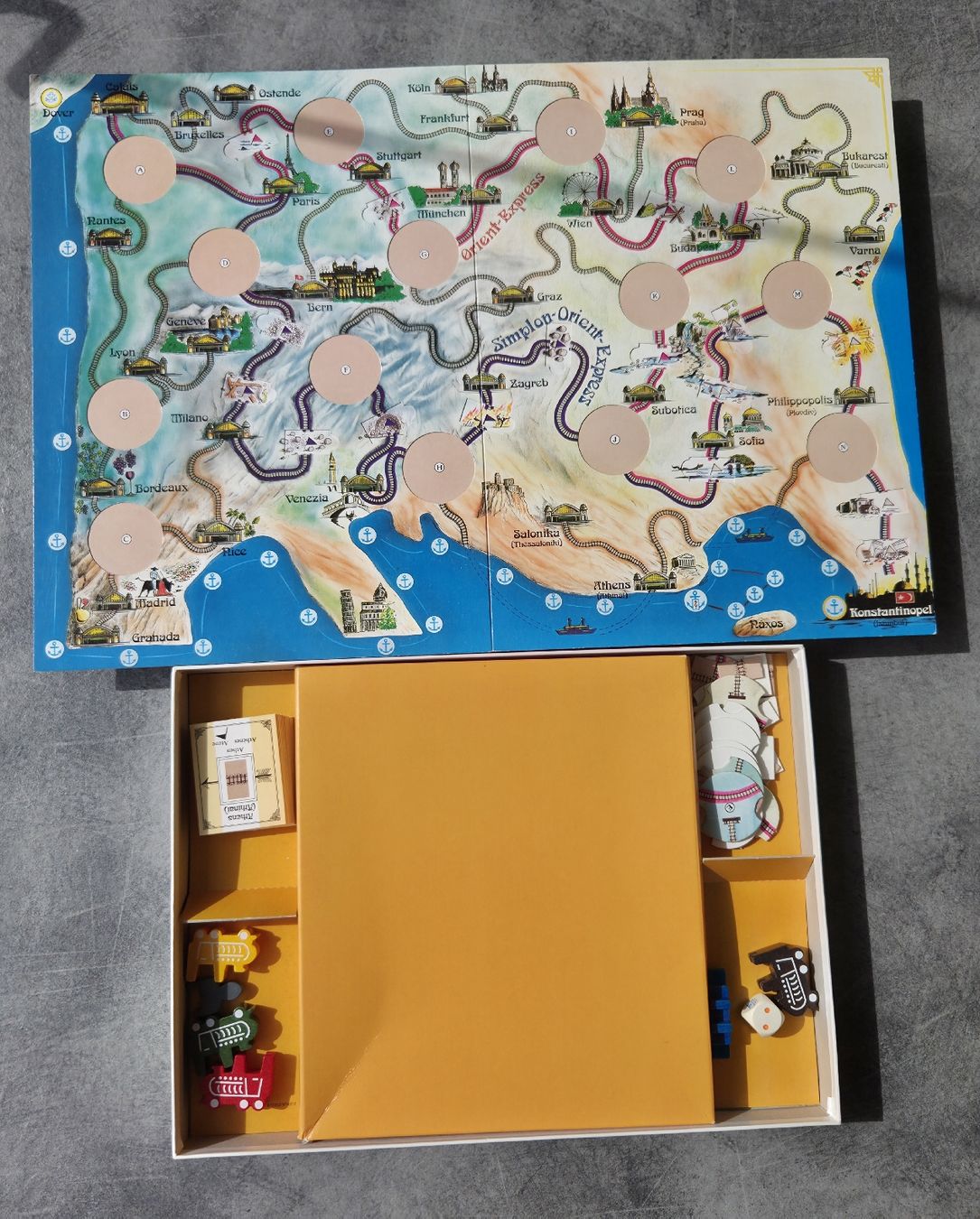 Giochi: Simplon Orient Express Brettspiel – Usato da Oberkirch LU venduto da Tatamara 1