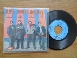 Les Sunlights - Franz. Vinyl Single EP- Rarität! Top!