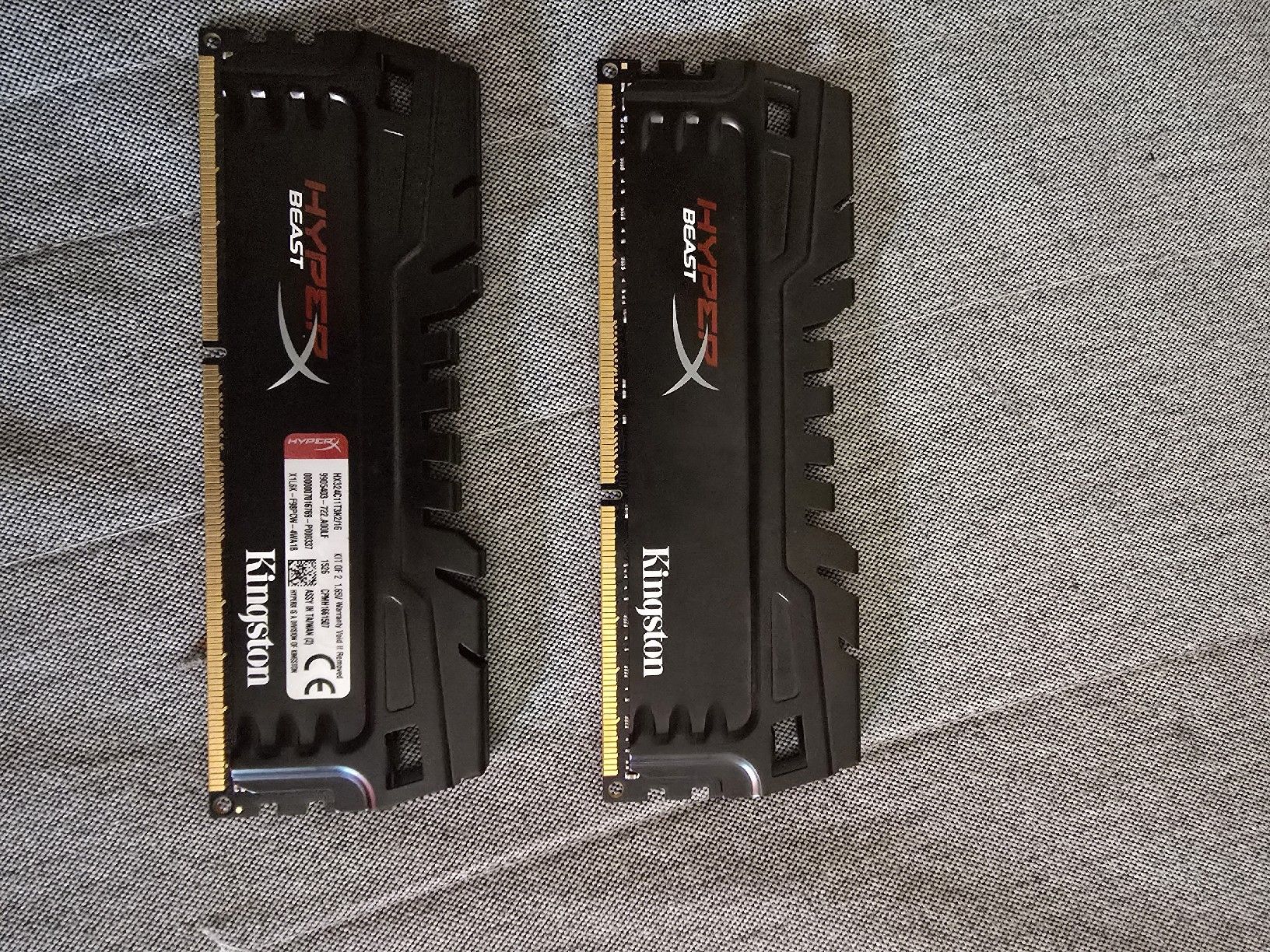 Kingston Memoria / RAM: barrette de ram Hyper Beat Kingston 2x 8GB – Usato da Lausanne venduto da angel_collections 2