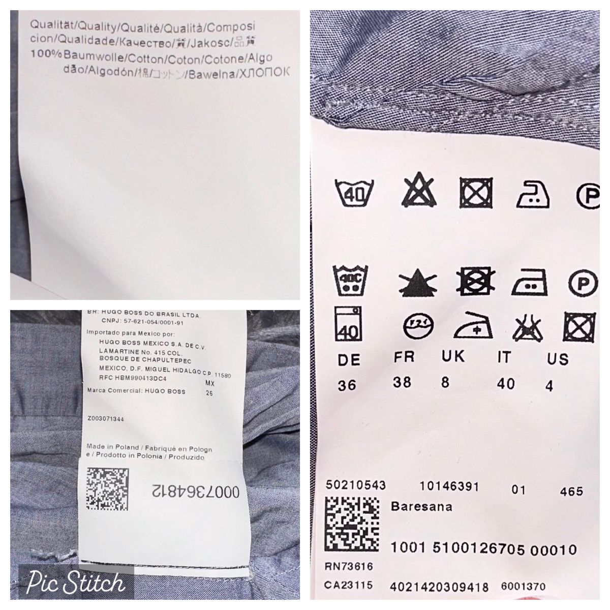 Hugo Boss Camicette: HUGO BOSS BLUSE GR. 36 – Usato da Unteraegeri venduto da MH203 9
