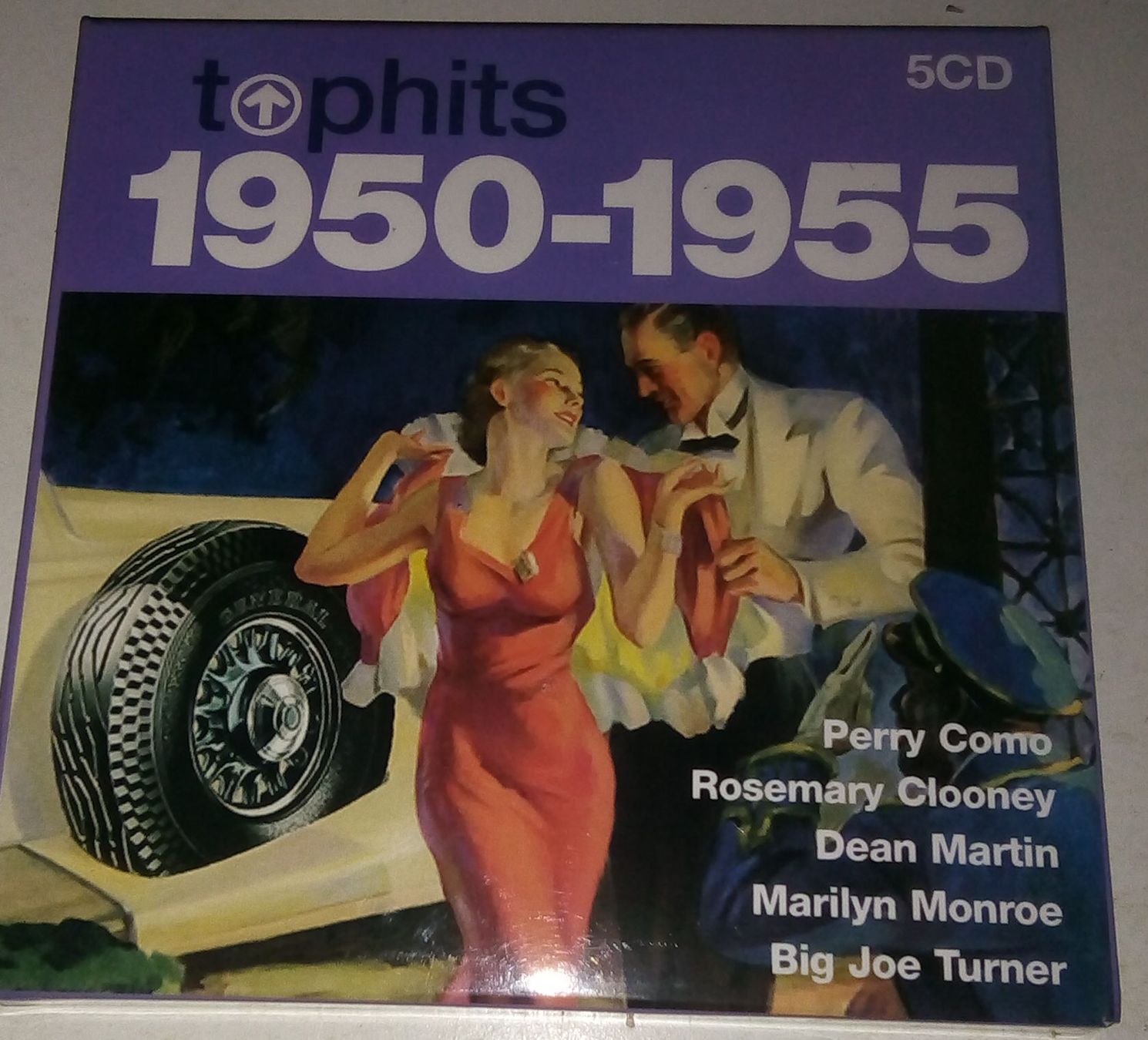 CD: Top Hits (1950-1955)   Various    5 CDs – Usato da St. Gallen venduto da elk2020