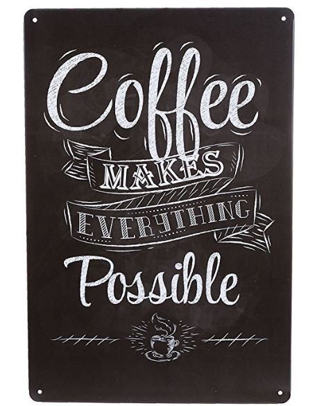 Insegne: Coffee Schild – Nuovo e nell'imballaggio originale da Menziken venduto da _Goldis_