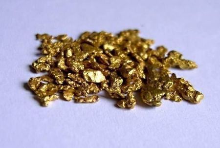 4 GOLD  NUGGETS - Bering Sea