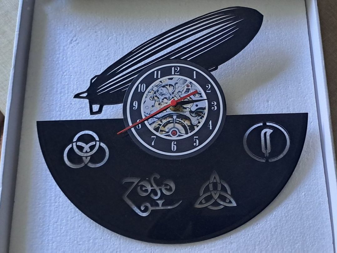 Orologi: Led Zeppelin Schallplatten Uhr – Nuovo (secondo la descrizione) da Bitsch venduto da jajo79076