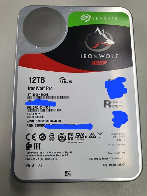 IronWolf Pro 12 TB | Kaufen auf Ricardo