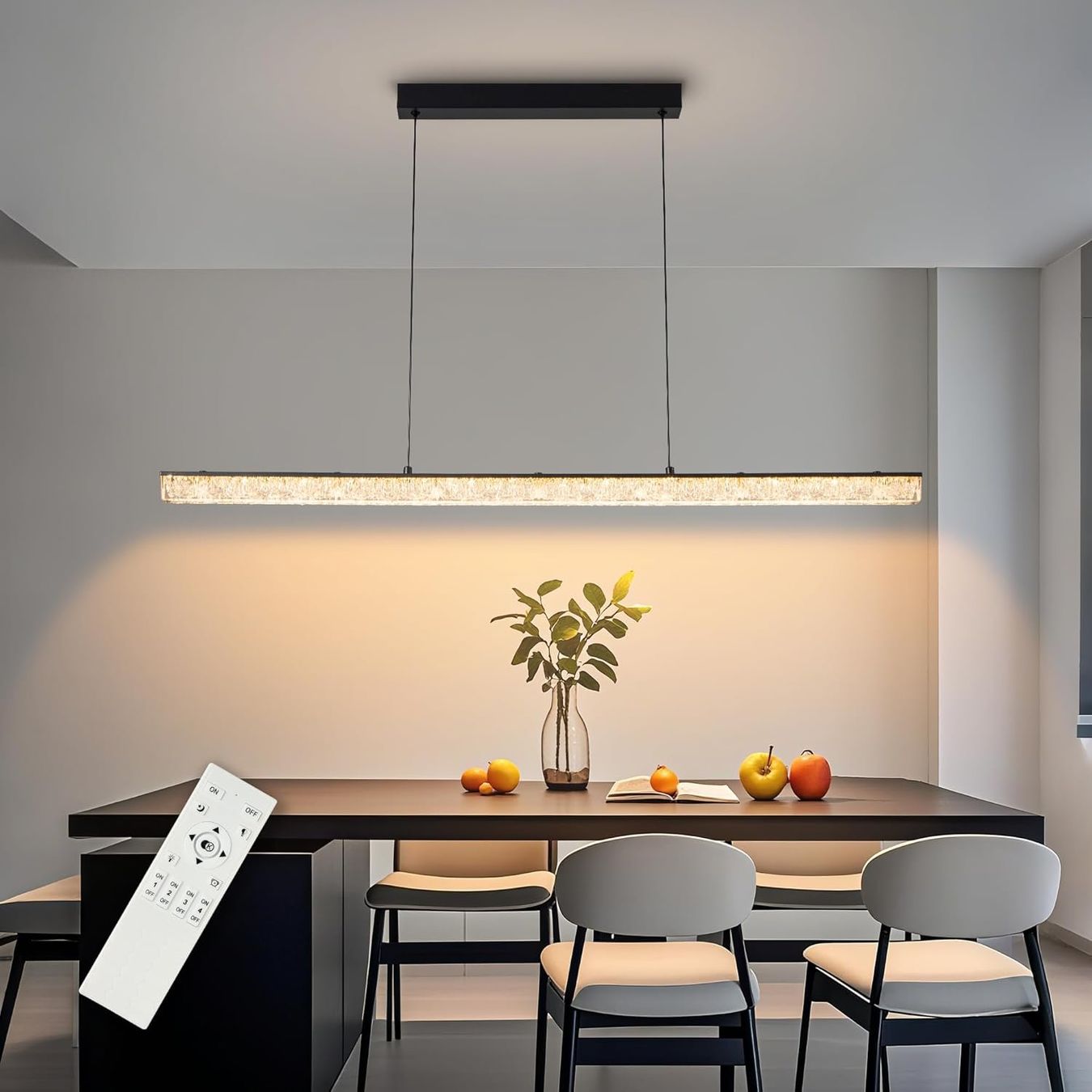 Lampadari & plafoniere: 100CM Pendelleuchte LED 40 esstisch dimmbar 3000K-6000K – Nuovo e nell'imballaggio originale da Hundwil venduto da pak_7zvn