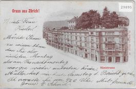 Gruss aus Zürich - Ramistrasse 1904