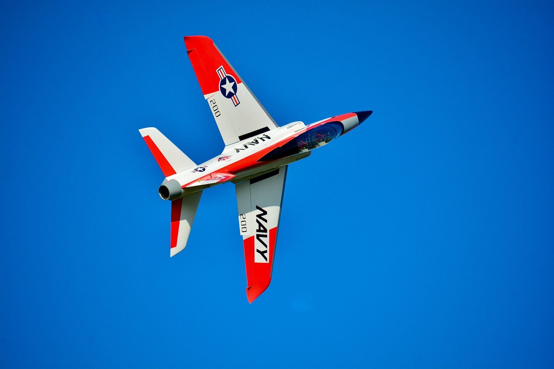 Modellismo RC: Full-Composite Sport Jet Voyager, Version 2 ARF, U.S. Navy – Nuovo e nell'imballaggio originale da Balsthal venduto da Jetline 2