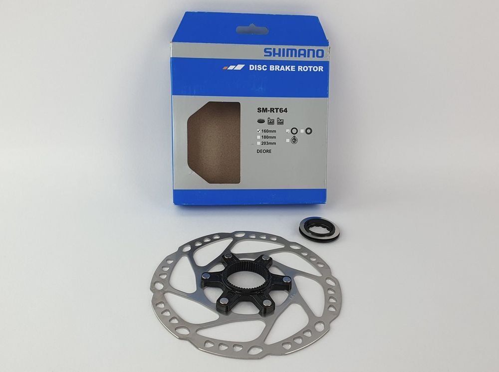 Shimano RT64 160mm CL Bremsscheibe main image 1