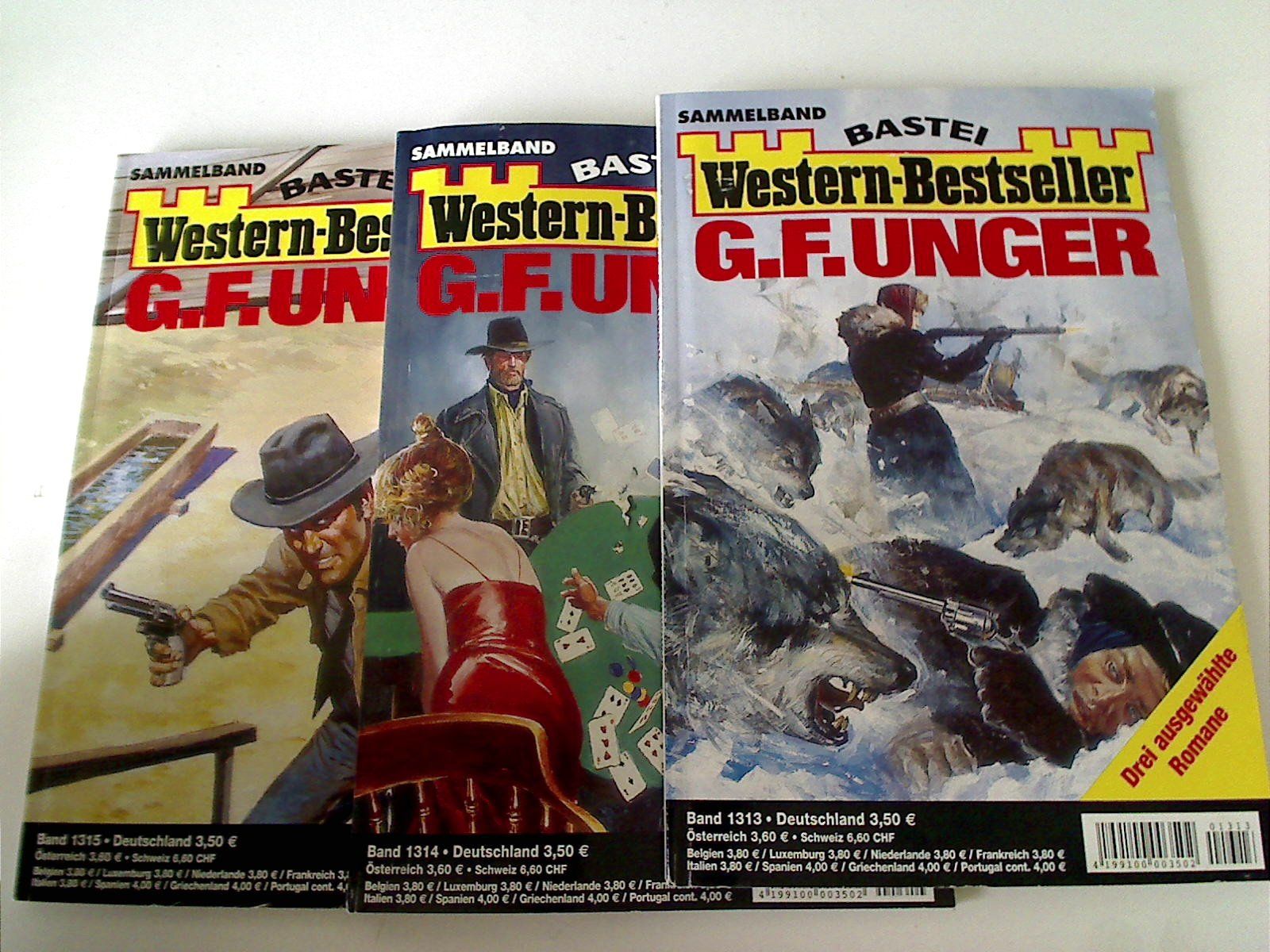 Libri: Western: G.F.Unger Bänder – Usato da Siebnen venduto da Western-Roman