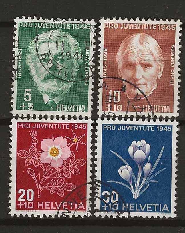 Tutti i francobolli: PJ045 - Pro Juventute 1945 obl. – Usato da Trélex venduto da Phil_Albert