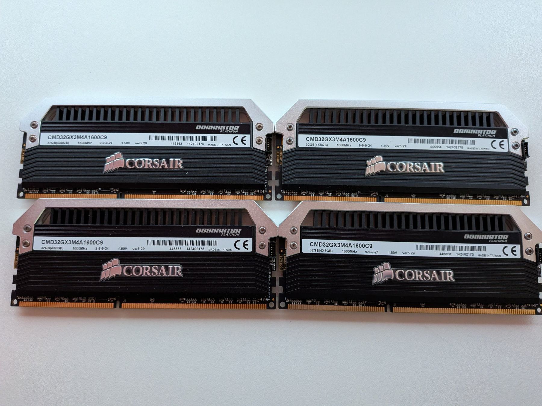 Corsair Memoria / RAM: 4x 8GB Corsair DDR3 RAM – Usato da Amriswil venduto da hardware_uschi