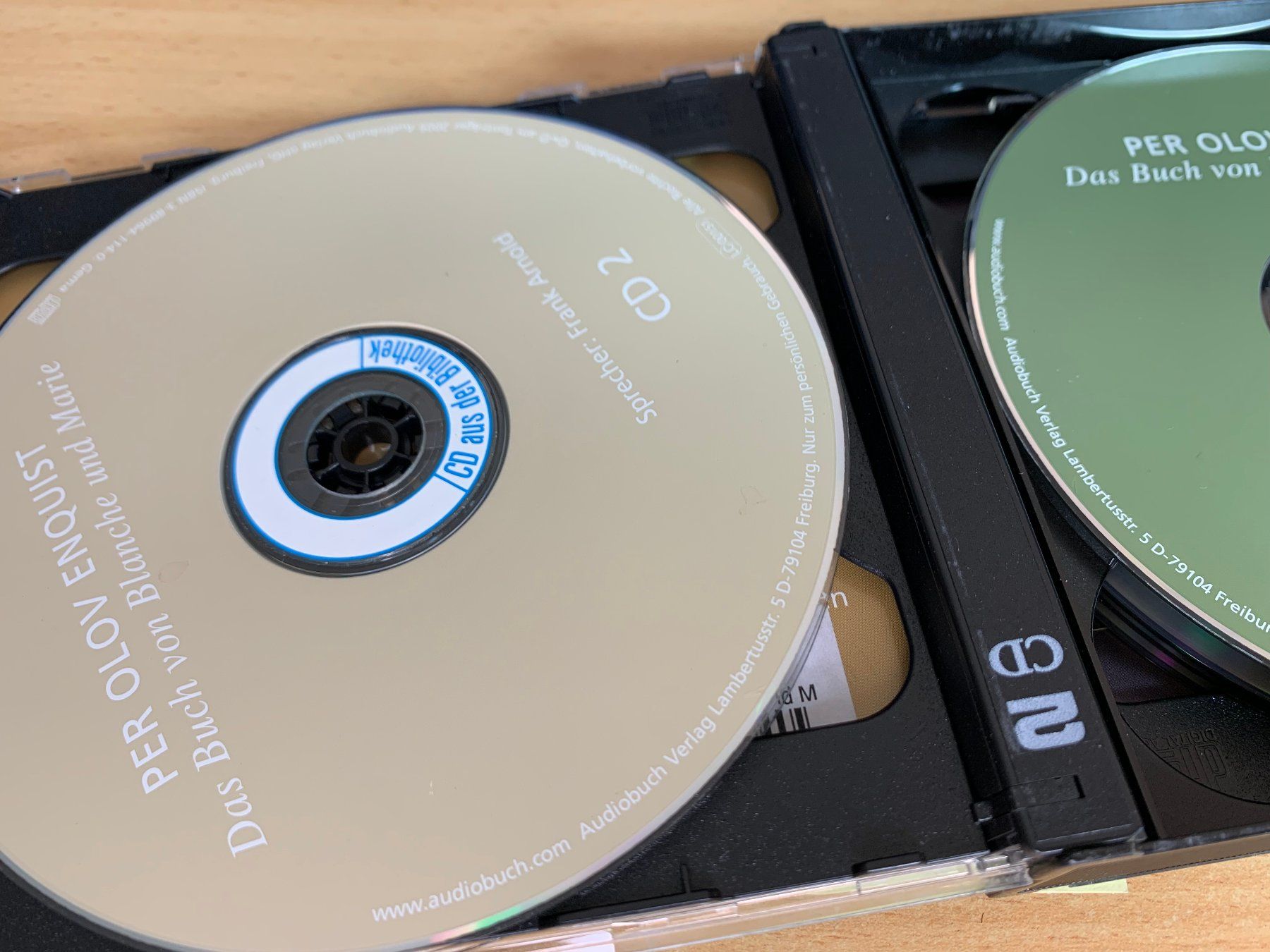 Audiolibri: Per Olov Enquist - Das Buch Von Blanche Und Marie – Usato da Rikon im Tösstal venduto da Alpenmutz 2