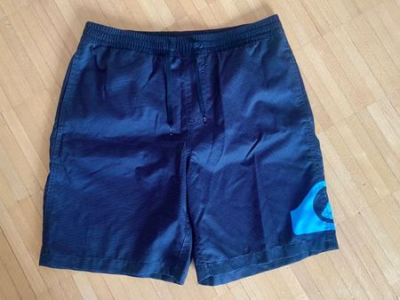 Schwarze Badehose Quicksilver für Jungen, Grösse XL