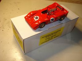 Ferrari 612 Can Am Jim Adams 1970 1/43 gebauter Bausatz