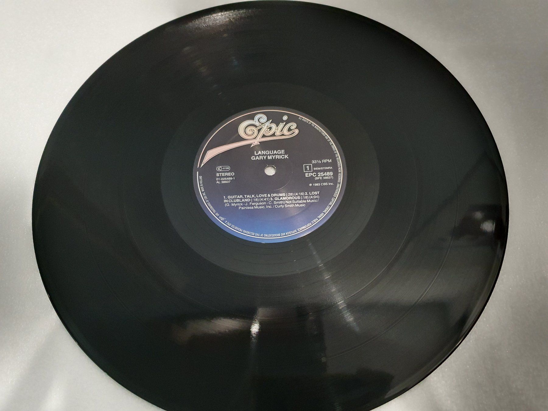 Dischi in vinile: Gary Myrick – Language – Usato da Uster venduto da Vinyl-Leidenschaft 2