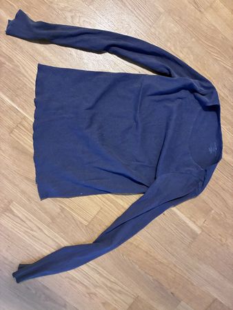Langarmshirt Brandy Melville dunkelblau Baumwolle