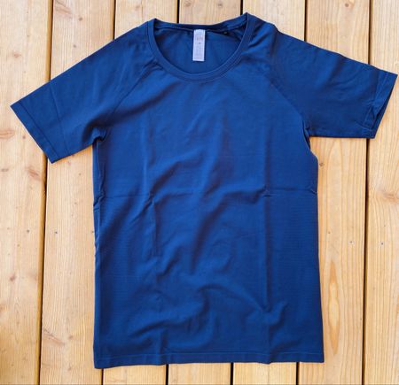 Sportshirt Marke Skiny SK8Y6 Shirt Grösse L/40 dunkelblau 