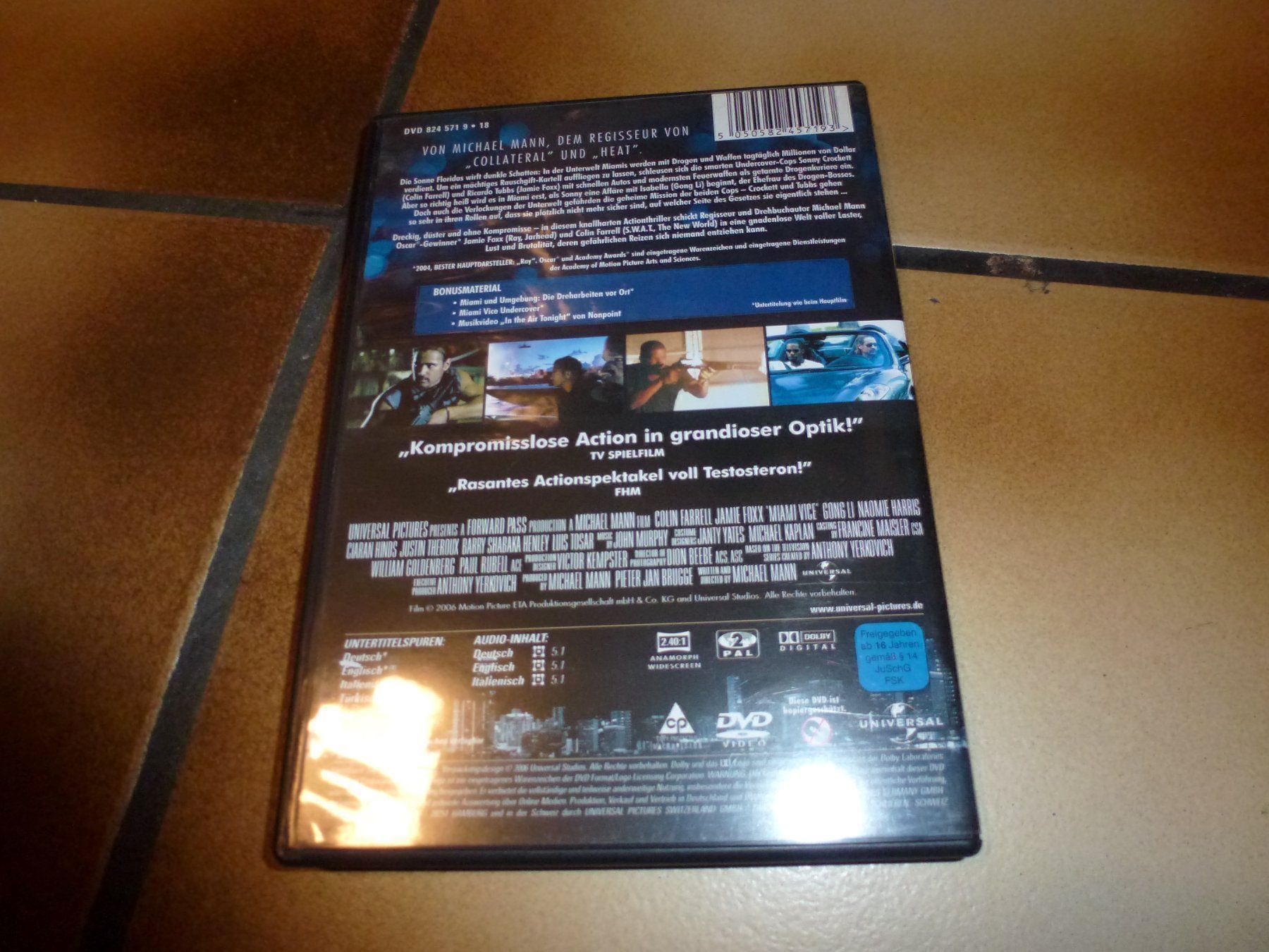 Tutti i DVDs: Miami Vice (DVD) – Usato da Olten venduto da Disc-Verkauf 2