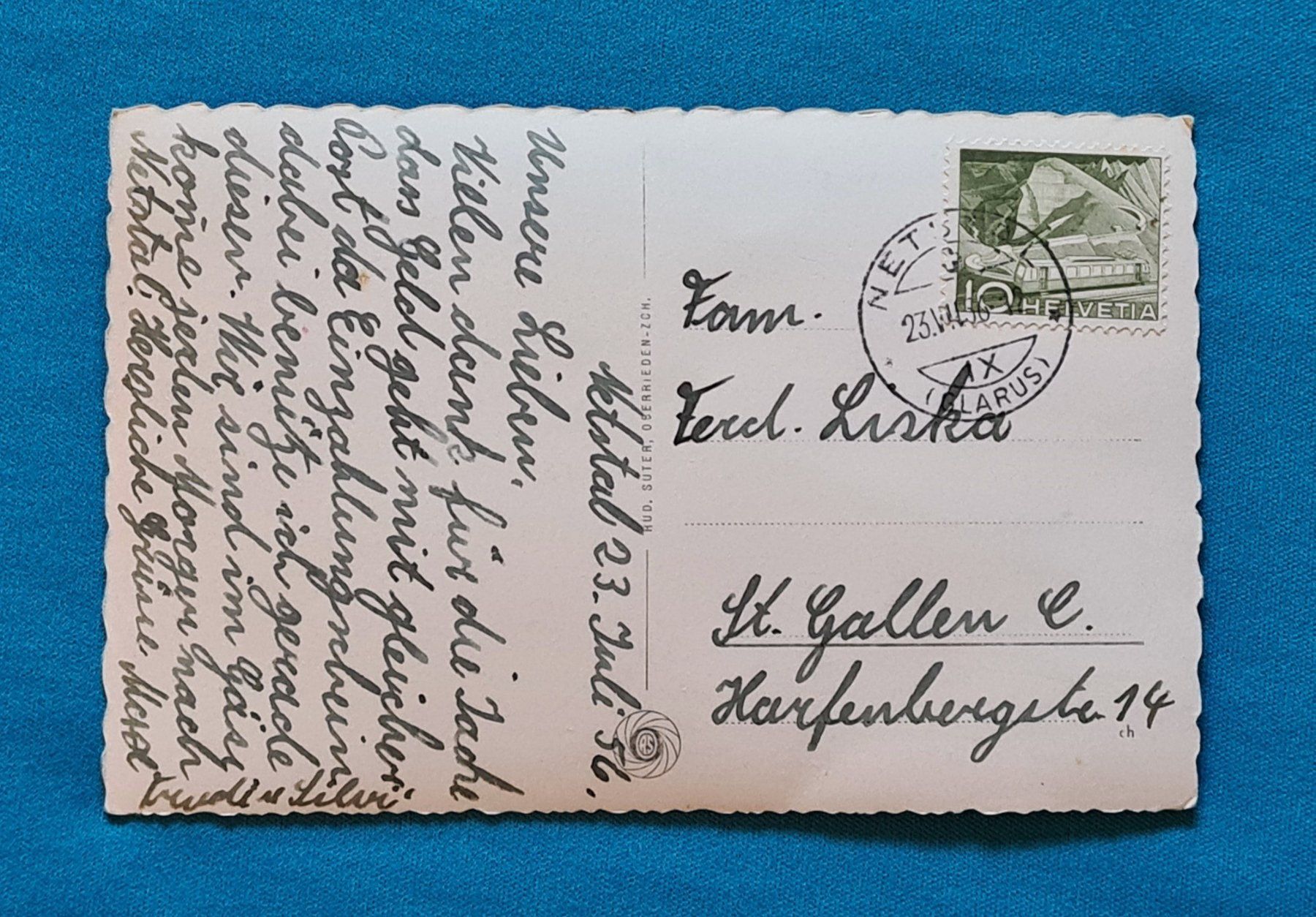 Cartes postales: Ansichtskarte Weesen mit Glärnisch – D'occasion à Saland par V-Tour 1