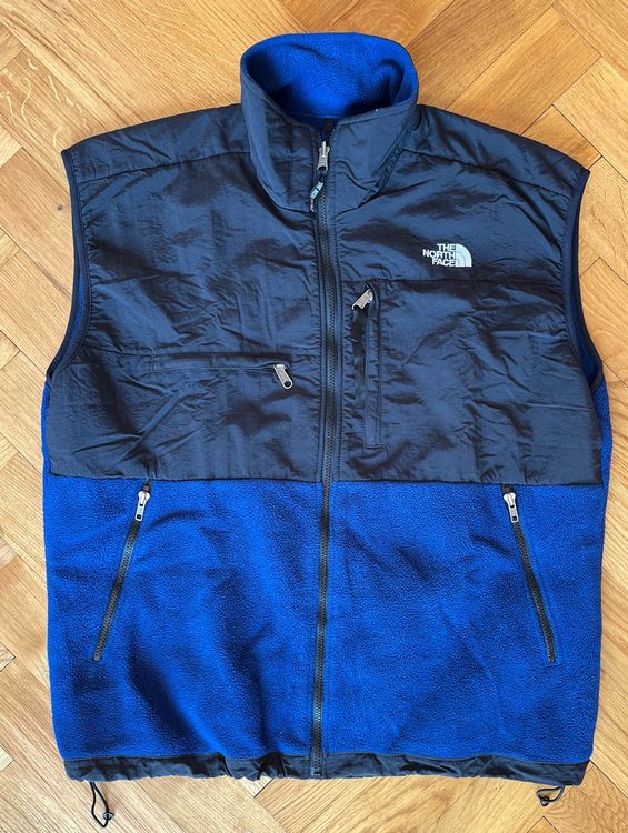 90s-00'S Vintage The North Face Down Vest, Men's XL Nylon blue type Vintage Second Hand