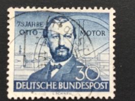 BRD 1952 Nikolaus Otto Mi 150 sauber gestempelt