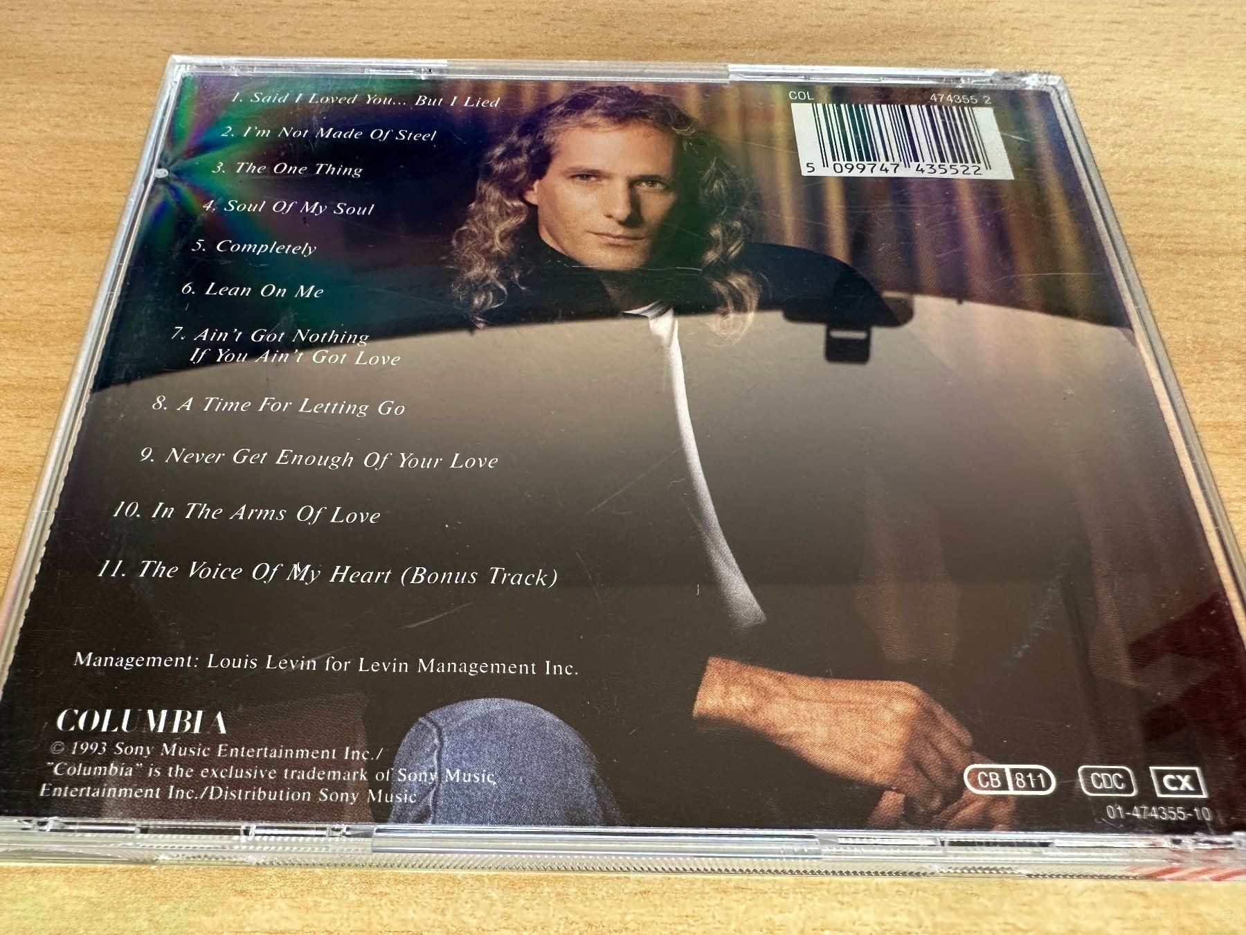CD: Michael Bolton – The One Thing – Usato da Rikon im Tösstal venduto da Alpenmutz 1