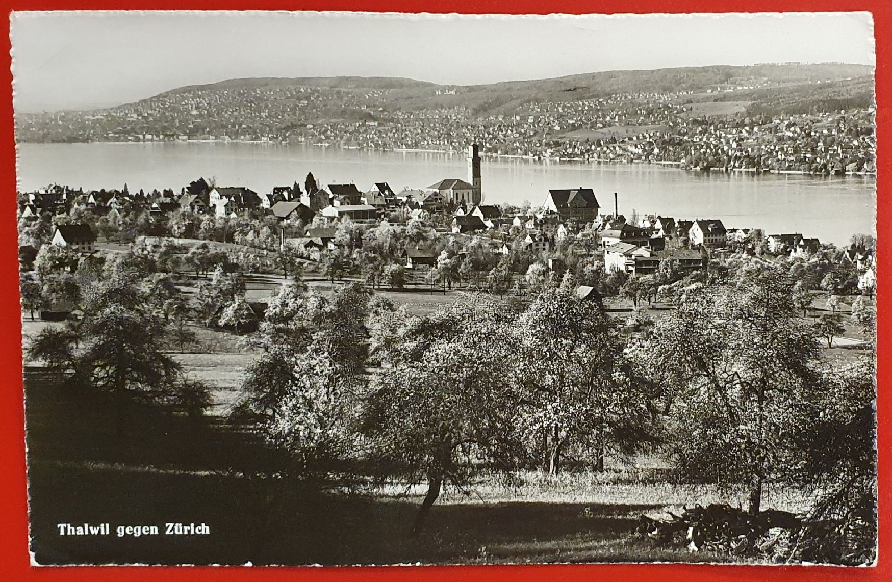 Ansichtskarten: Thalwil 1949 – Gebraucht aus Kreuzlingen von Rschweiz1