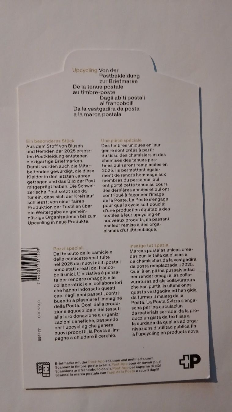 Alle Briefmarken: zierbogen "upcycling" et-stempel – Neu (gemäss Beschreibung) aus Zürich von var_gmw9 2