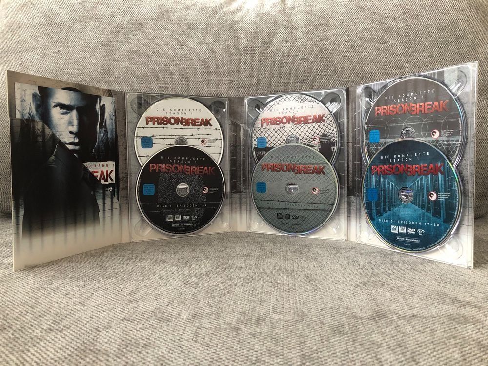Tutti i DVDs: Prison Break - Die komplette erste Staffel – Usato da Zollikofen venduto da jde_72zf 3
