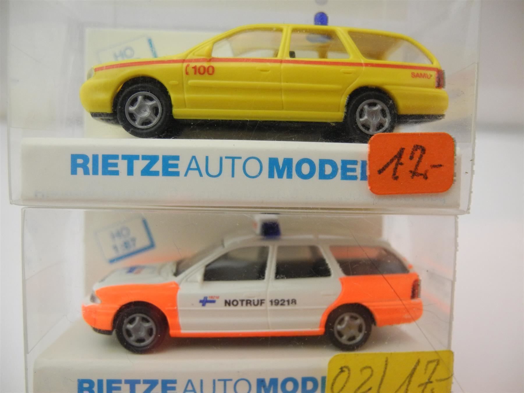 Rietze Modellini d'auto: 2 x Rietze 50895 u. 50897, Nr. v93 – Nuovo e nell'imballaggio originale da Kottwil venduto da Crazyrolf 1