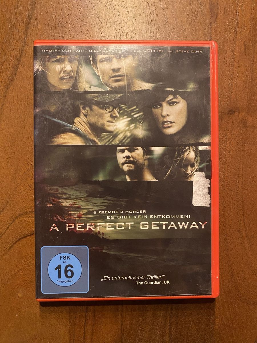 Tutti i DVDs: A Perfect Getaway DVD – Usato da Thunstetten venduto da Virus_33