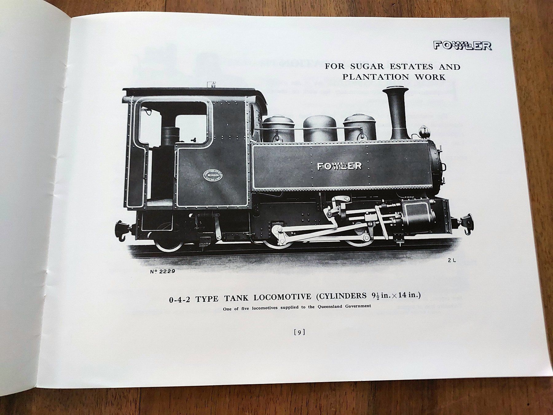 Livres: Fowler Lokomotiven Katalog 1972 – D'occasion à Schönenwerd par Steidi 2