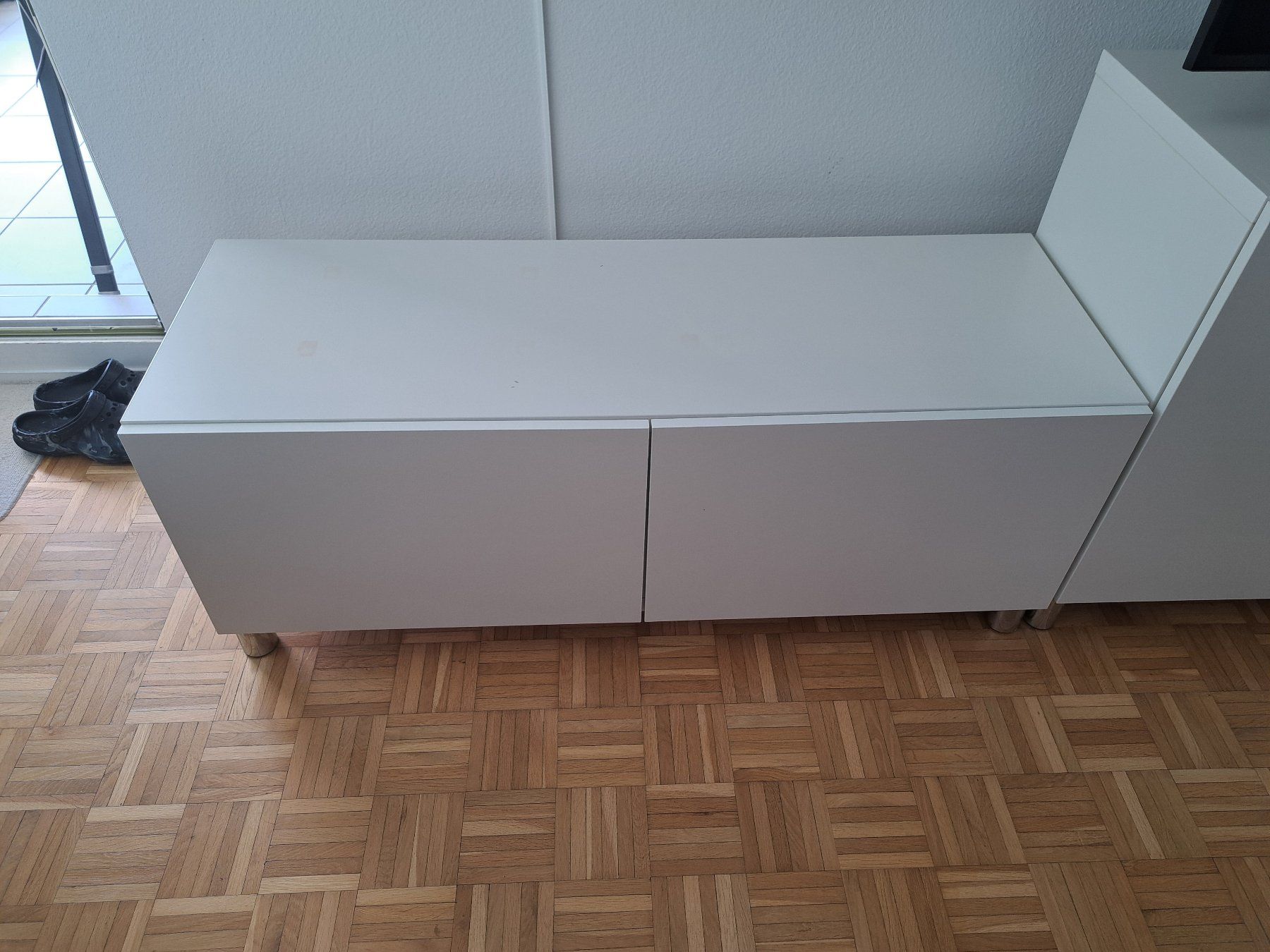 Ikea Mobili TV: Wohnzimmermöbel 120x42x48cm weiss – Usato da Effretikon venduto da Skycon