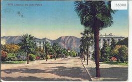 Locarno - Via della Palme - Litho