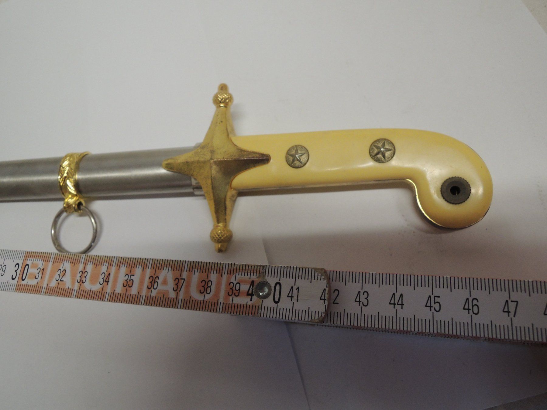 Besteck: Zierdolch 46 cm mit Scheide – Gebraucht aus Uznach von rut_xrx5 1