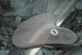 Gua Sha Massage-Stein  Rosenquarz  Jade     ab 1.-
