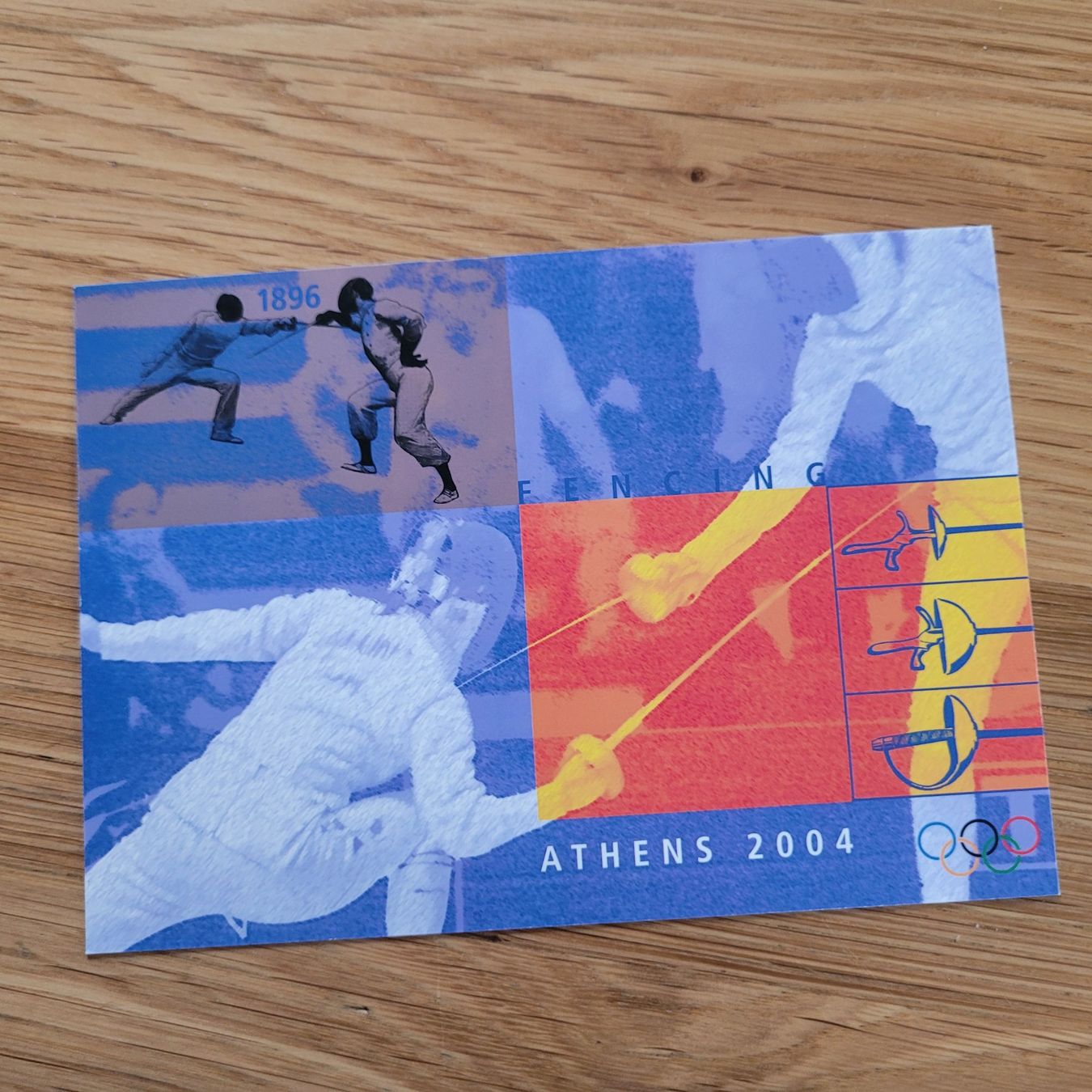 Cartoline postali: GS Karte Olympique Athens 2004 – Usato da Biel/Bienne venduto da Destockweb 1
