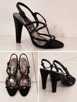 Sandali neri eleganti