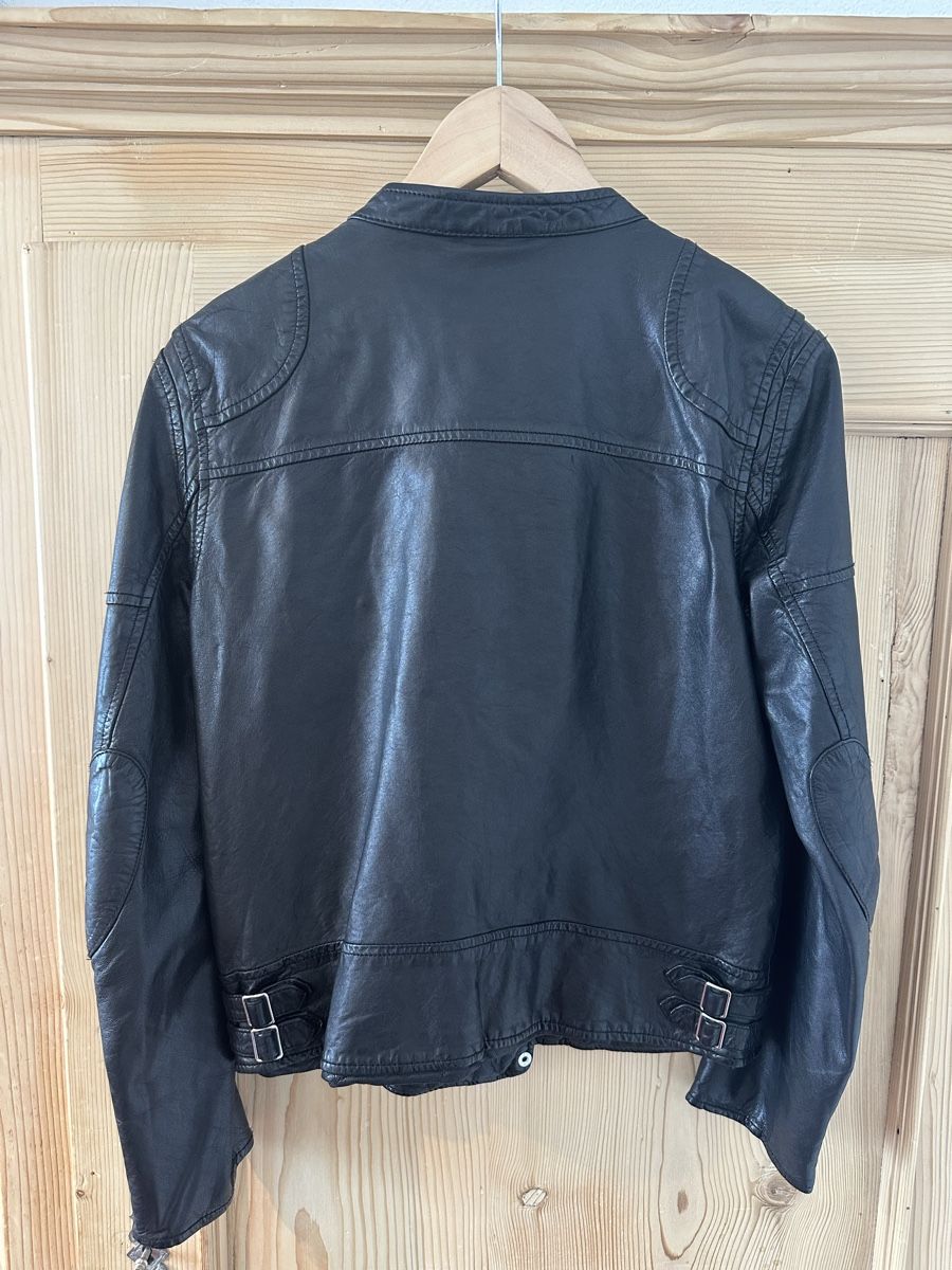 Giacche: Leather Jacket Black Size M Biker Style – Nuovo (secondo la descrizione) da St. Gallen venduto da des_5zz5 2